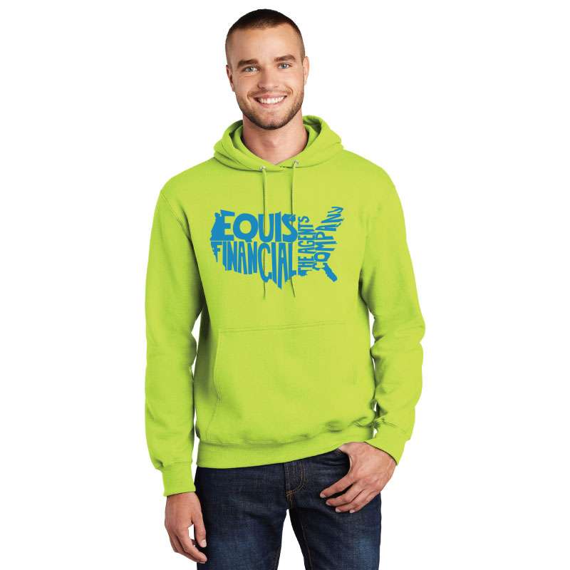 Port & Company -  Essential Fleece Pullover Hooded Sweatshirt.